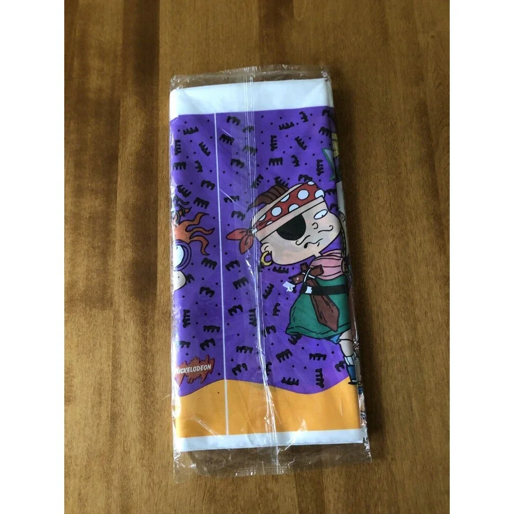 NEW Rugrats Halloween Party Set Tablecloths x2 Paper Napkins Nickelodeon VINTAGE